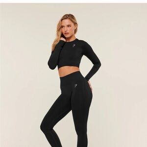 Gymshark Black Seamless  High-Waist Leggings
